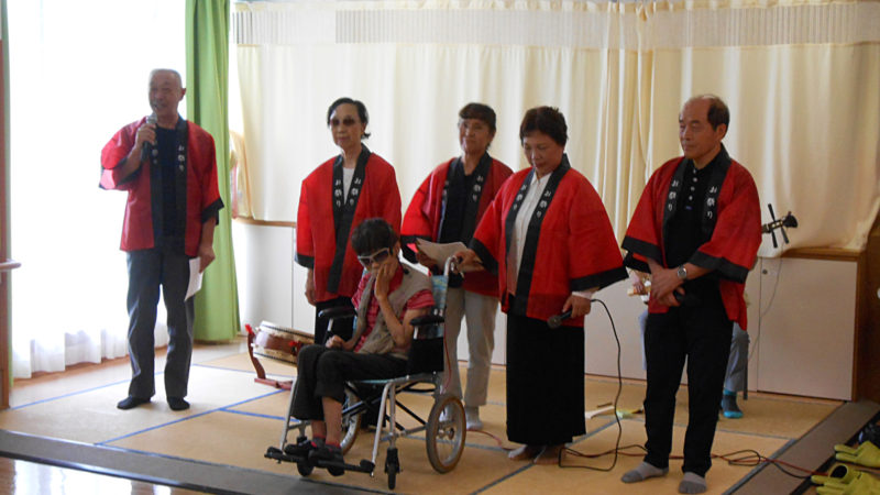 介護老人保健施設志摩豊和苑の認知棟に「ぴよぴよ会」様が慰問に来てくださいました！