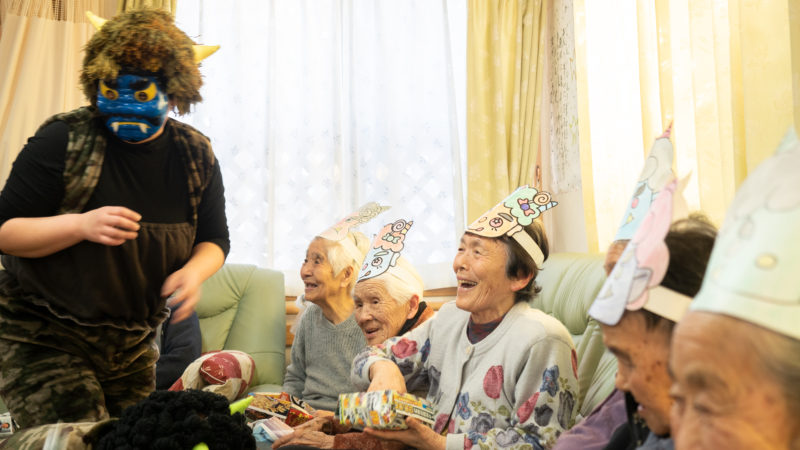 デイサービスセンター答志島で節分イベント開催!