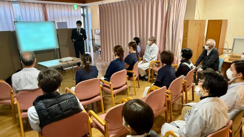 豊和病院にて勉強会を実施しました